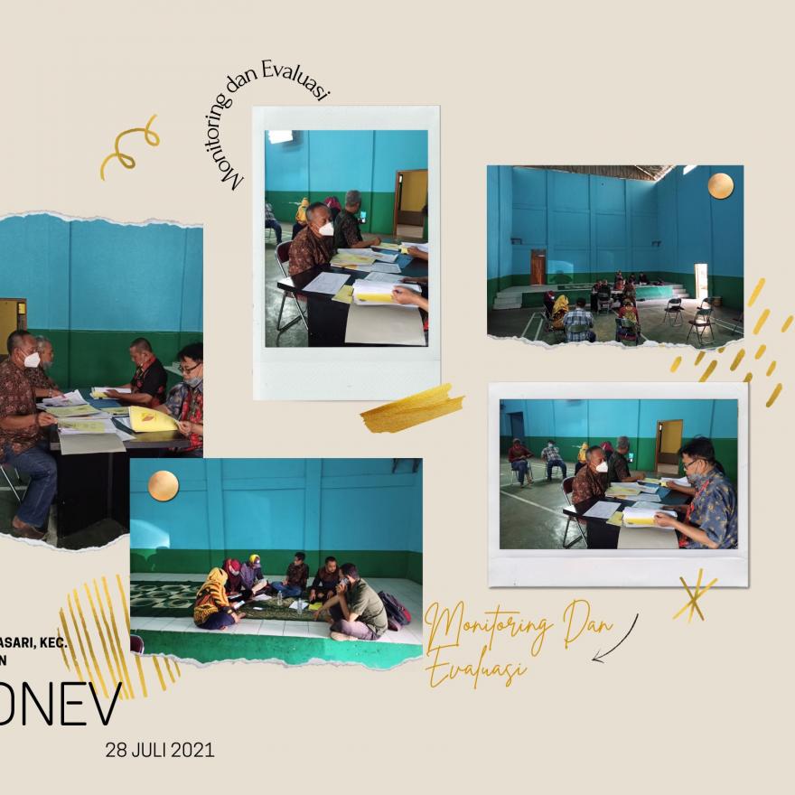 KEGIATAN MONITORING DAN EVALUASI